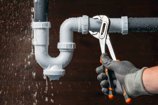 Professional Plumbing technician working in Rustburg, VA